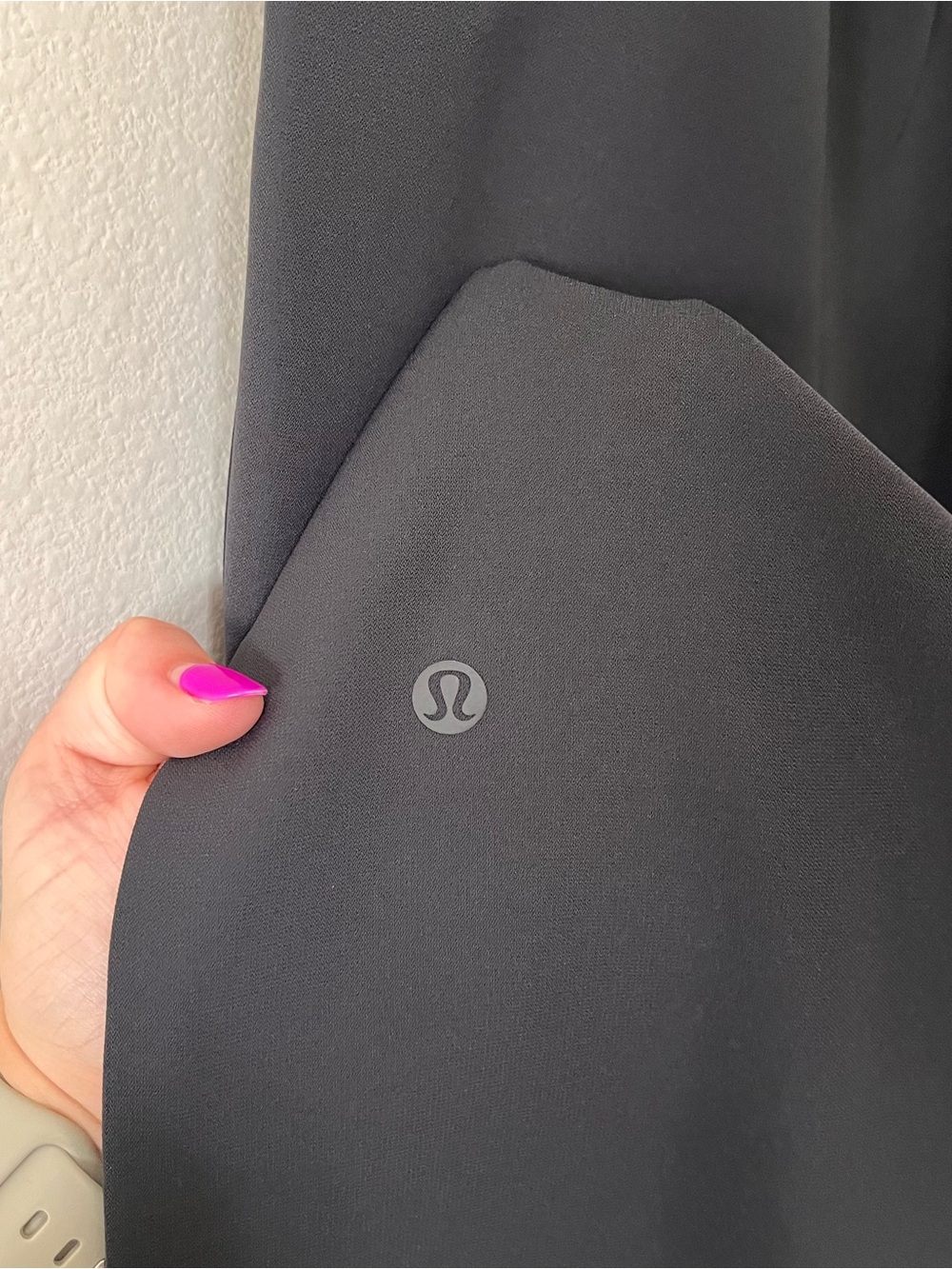 Lululemon NWT On The Fly Full Length *Woven Pants Black Size 10 Athleisure - Picture 9 of 12